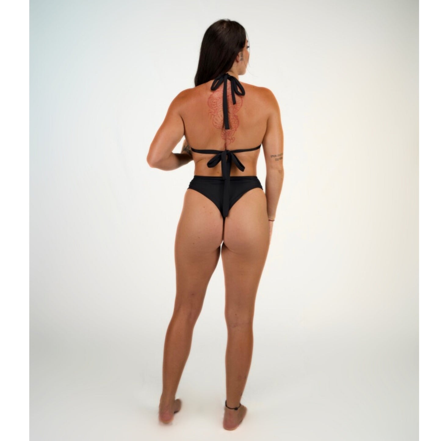 MICHELLE BANDEAU TOP - BLACK