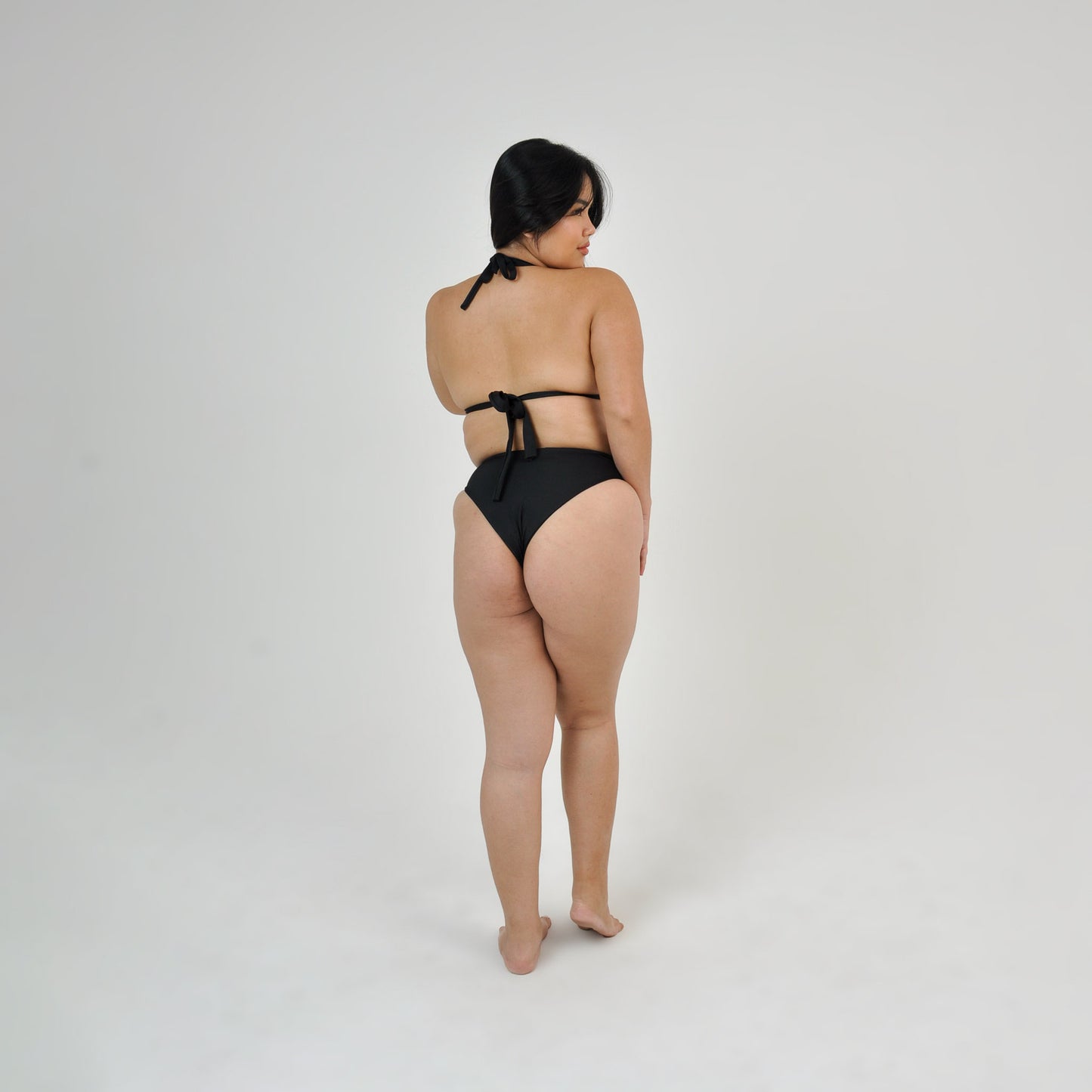 NANCY MID BOTTOMS - BLACK