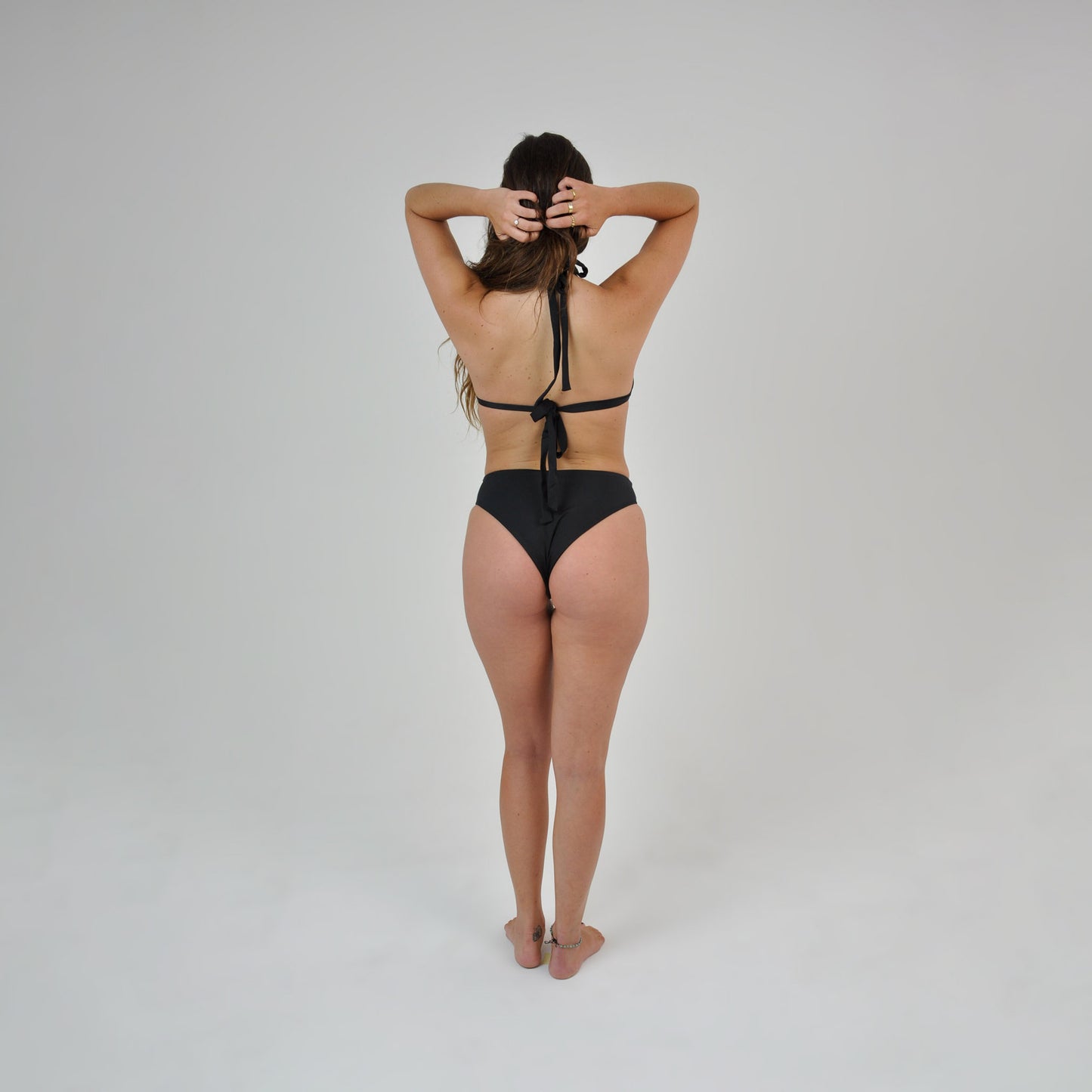 NANCY MID BOTTOMS - BLACK