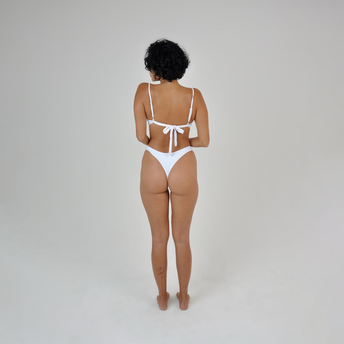 CASEY THONG BOTTOMS - WHITE