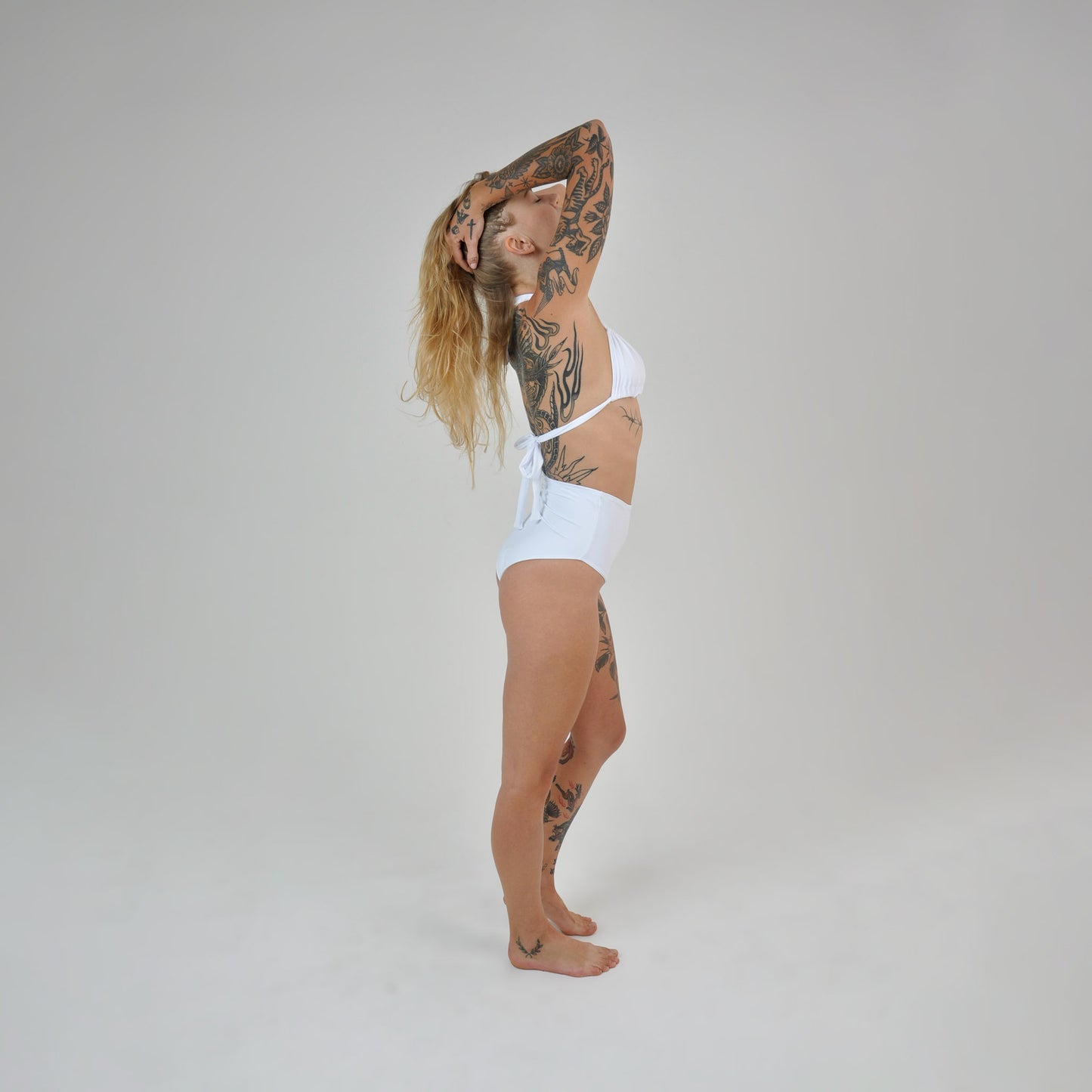 BLAIR HIGH-RISE BOTTOMS - WHITE