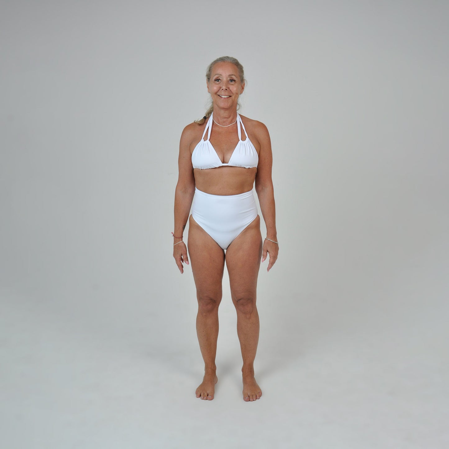MICHELLE BANDEAU TOP - WHITE