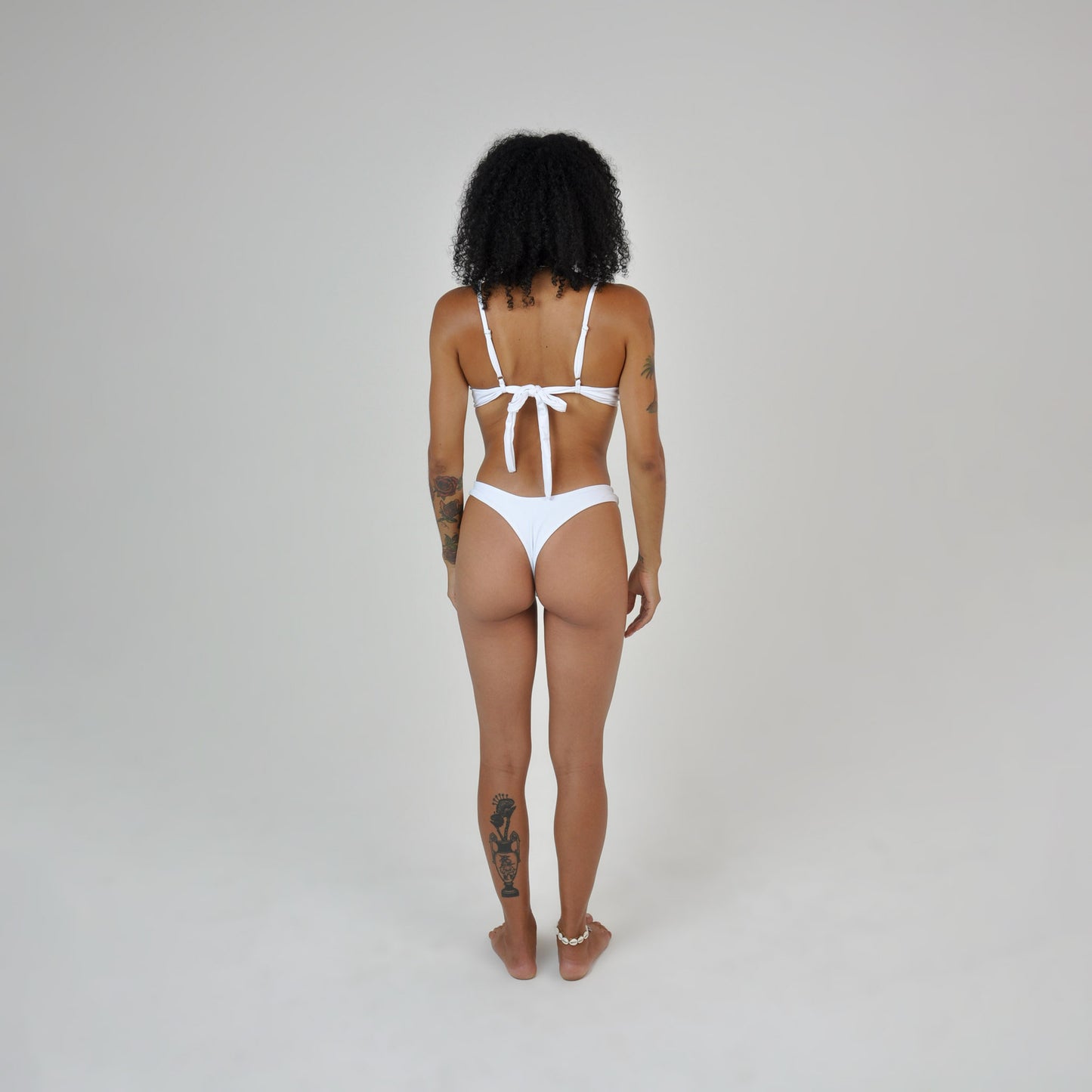 CASEY THONG BOTTOMS - WHITE