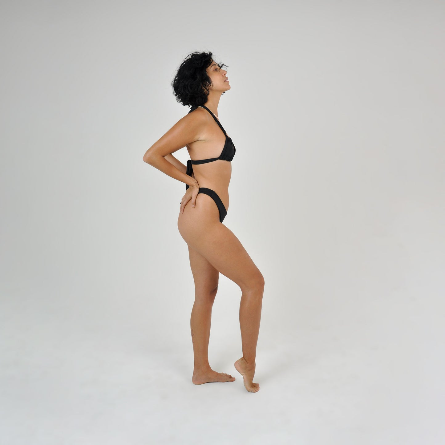 MICHELLE BANDEAU TOP - BLACK