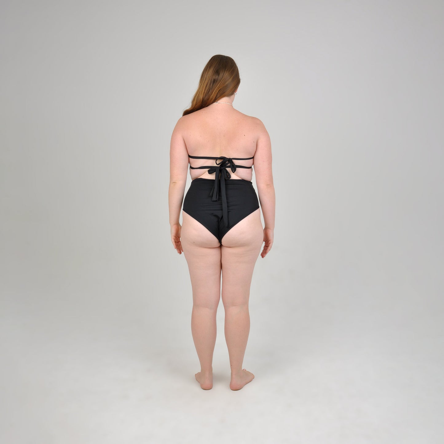 MICHELLE BANDEAU TOP - BLACK