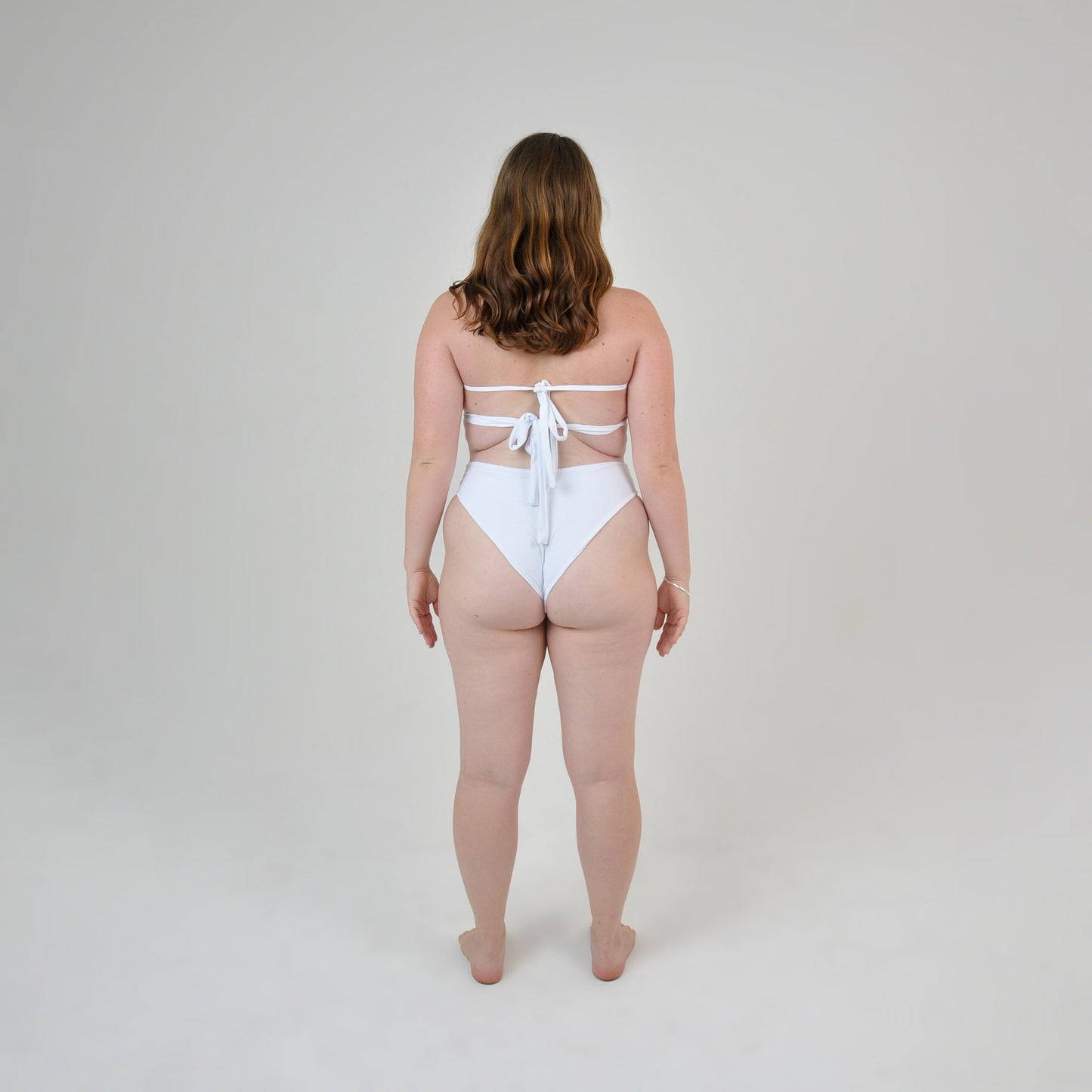 NANCY MID BOTTOMS - WHITE