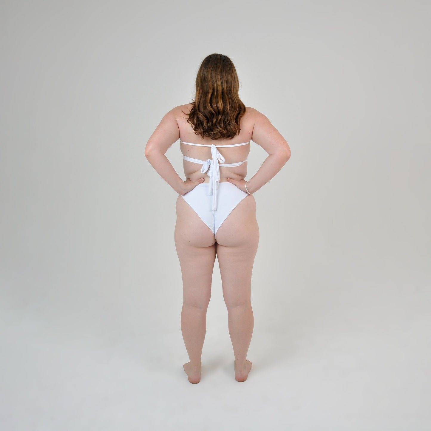 MICHELLE BANDEAU TOP - WHITE
