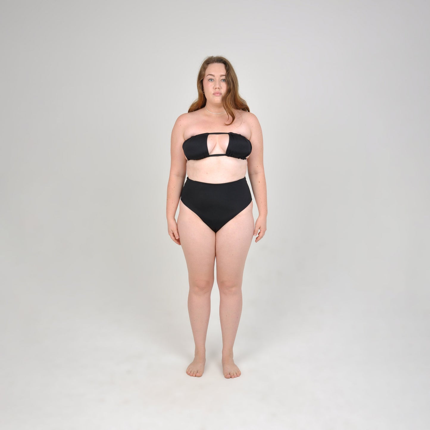 MICHELLE BANDEAU TOP - BLACK