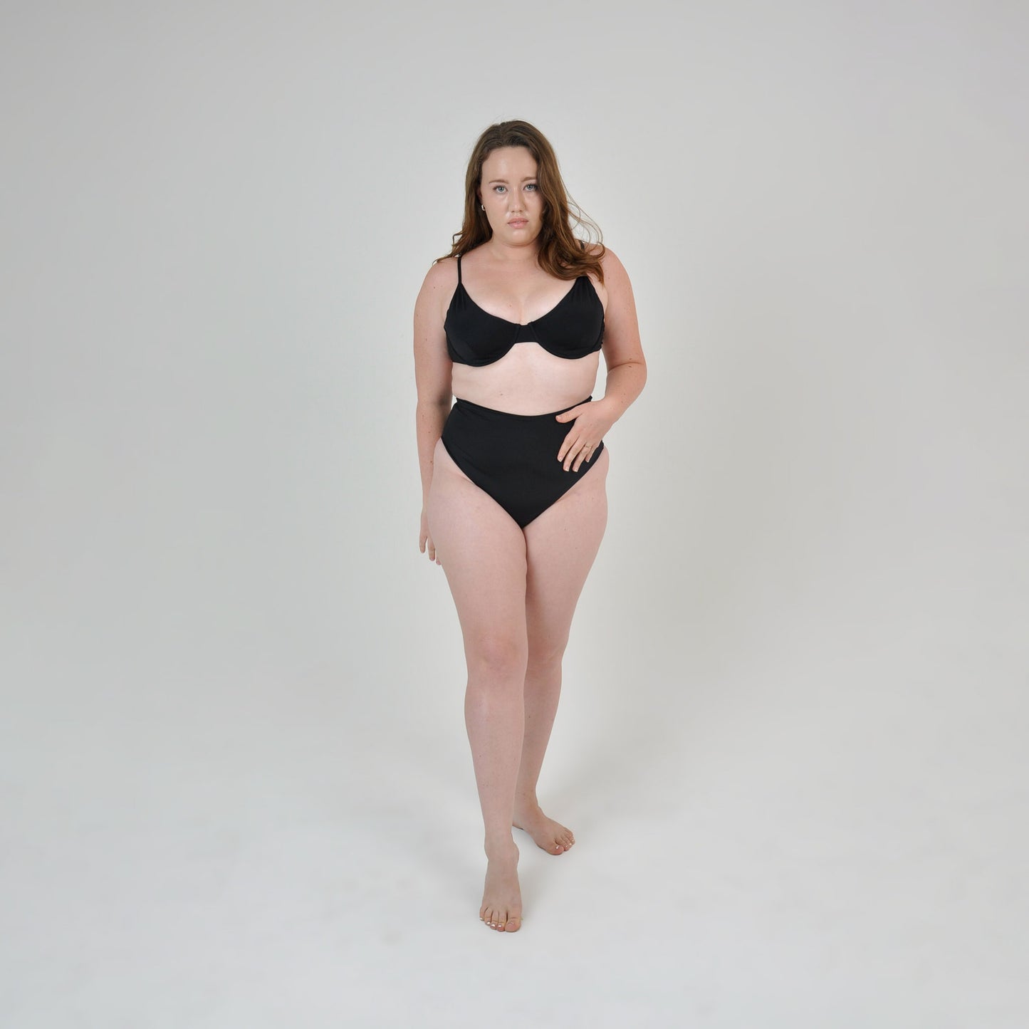 JESS UNDERWIRE TOP - BLACK
