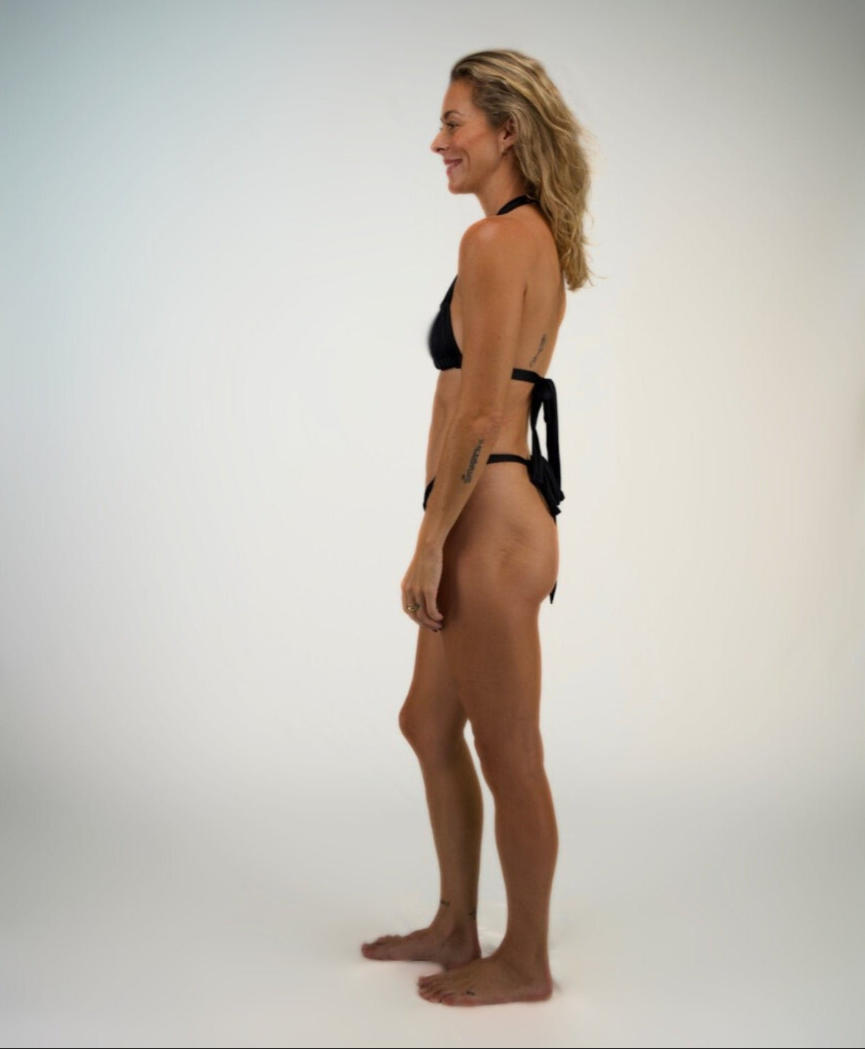 MICHELLE BANDEAU TOP - BLACK