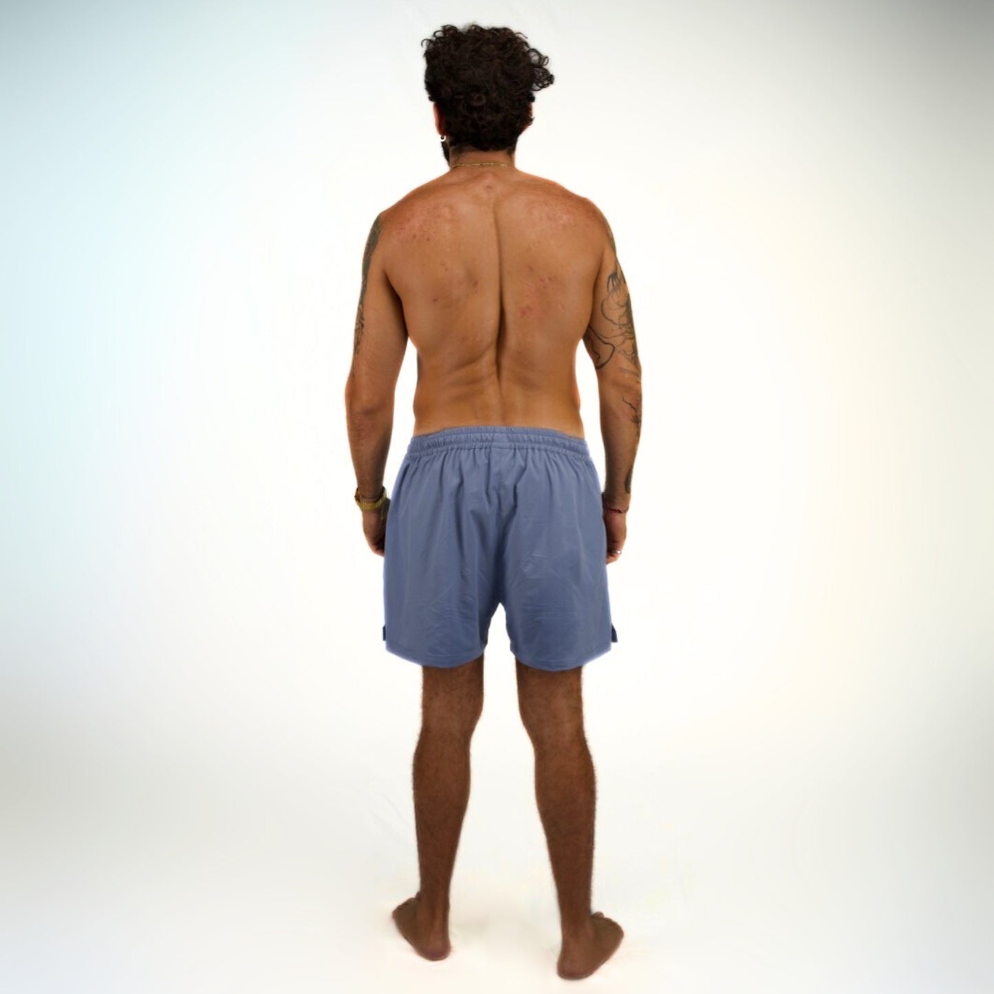 BRETT 8" BOARD SHORTS - BLUE