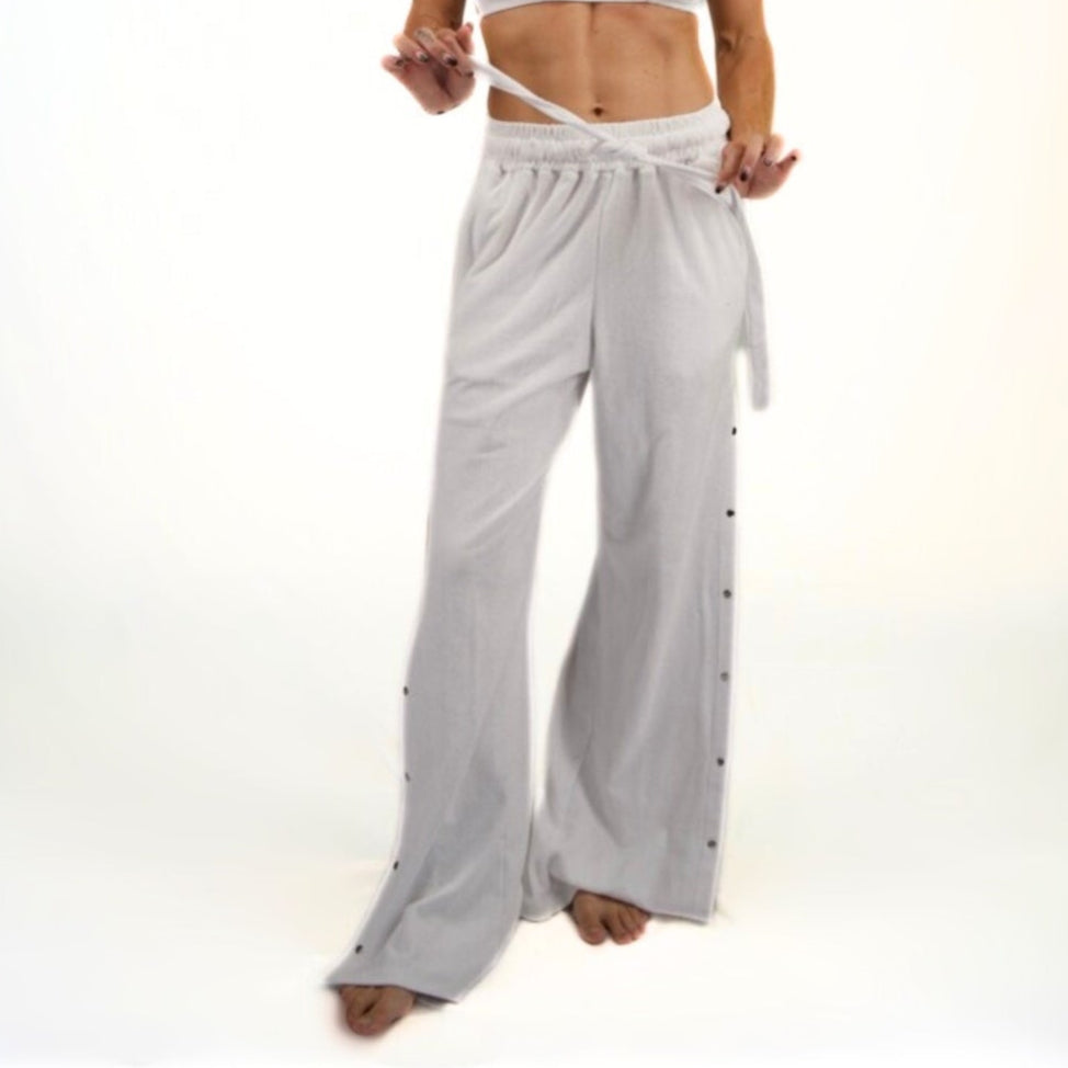 TERRY PANTS - WHITE